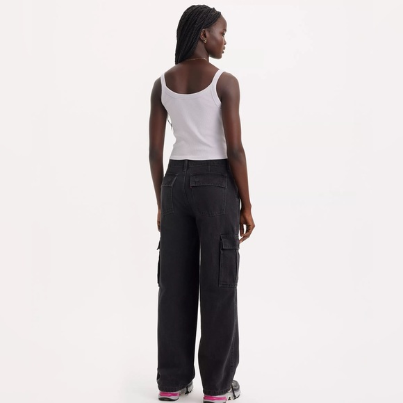Levi's 94 Baggy Cargo Pants Womens - Picture 3 of 8